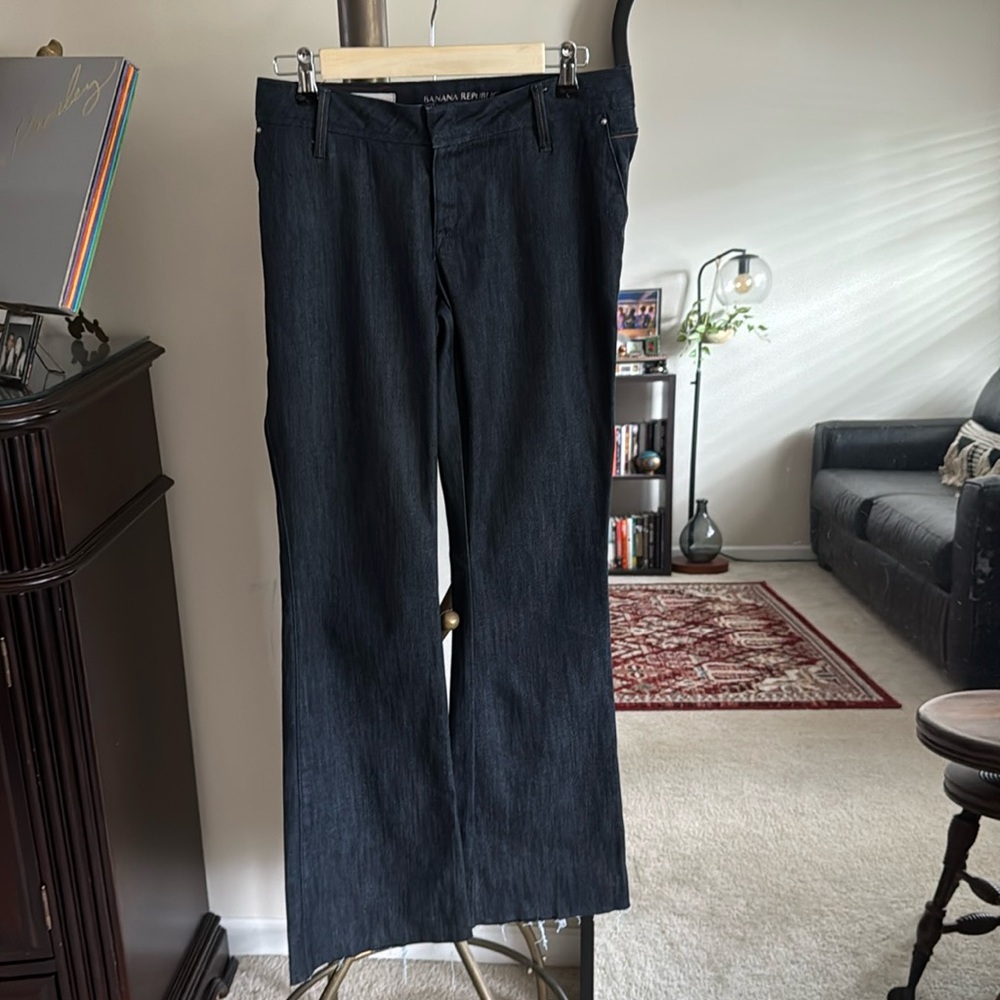 Banana Republic Dark Bootcut Jeans